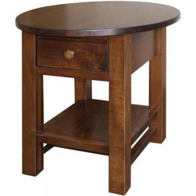 Cabin Creek Coffee and End Tables Oval End Table