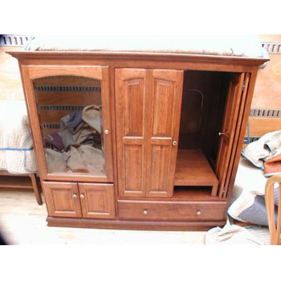 Oak Entertainment Center