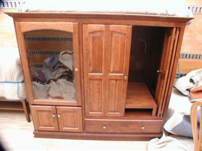 Oak Entertainment Center