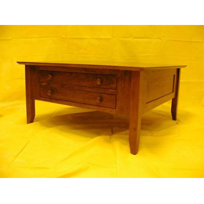 Special two drawer coffee table