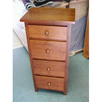 Skinny bathroom drawer piece