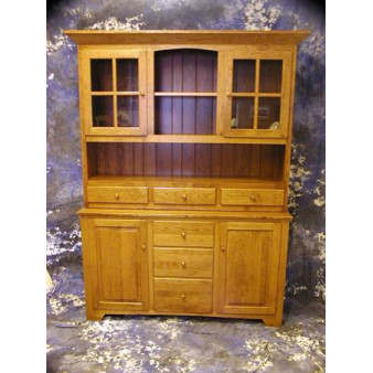 Custom 60" Cherry Hutch