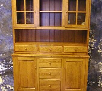 Custom 60" Cherry Hutch