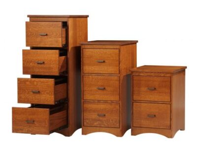 694 Prairie Mission 4-Drawer File Cabinet
