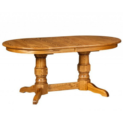 Preston Double Pedestal Table