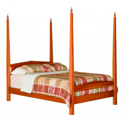 Pencil Post Bed with Finials