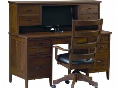 PD58H Pierre Computer Desk with Hutch