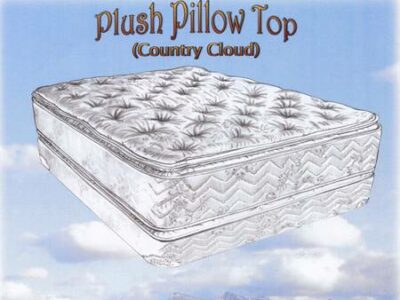Two Sided Plush Pillow Top Mattress