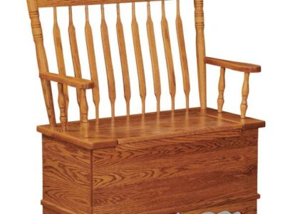 AJW10836 Post Paddle Hall Bench