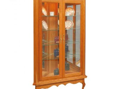 Queen Ann Corner Curio Cabinet 2030