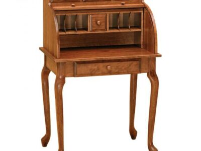 RW2014 Queen Anne Scretary Roll Top Desk
