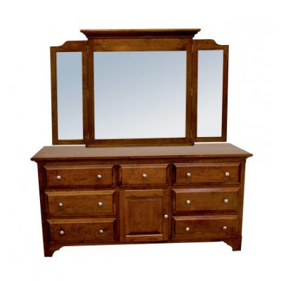 Richfield Bedroom Furniture Set Triple Dresser