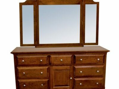 Richfield Bedroom Furniture Set Triple Dresser
