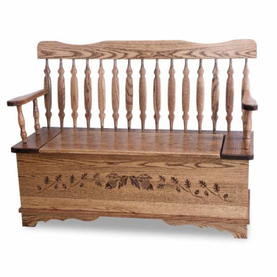 AJW10736 Royal Arrow Acorn Bench