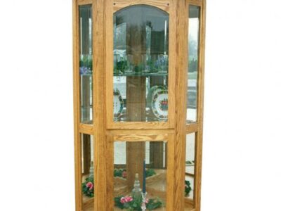 Royal Mission Corner Curio Cabinet