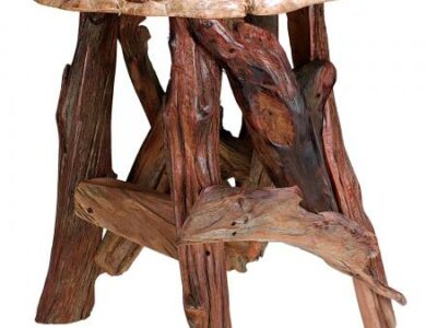 Rustic Stump / Burl Coffee Tables and End Tables Rustic Accent Table
