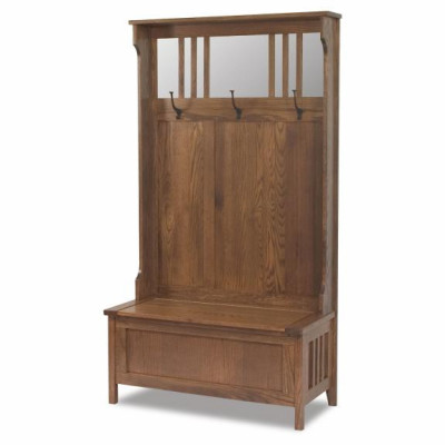 AJW204 Rustic Hall Bench Seat