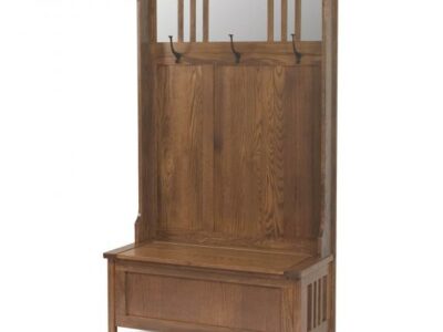AJW204 Rustic Hall Bench Seat