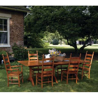 Shaker Triple Pedestal Dining Table