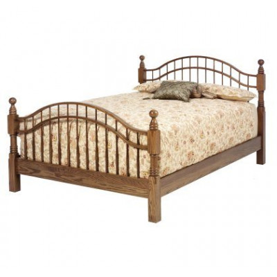 Sierra Classic Bedroom Set Double Bow Bed
