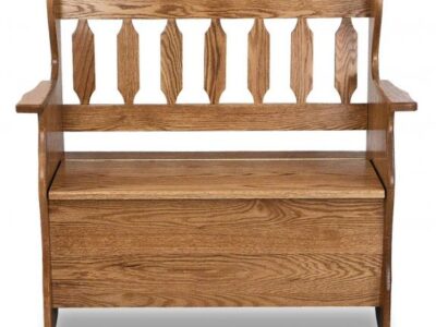 AJW30336 Slat Back Hallway Bench
