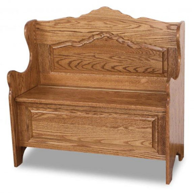 AJW30224 Sunrise Raised Panel Hall Bench