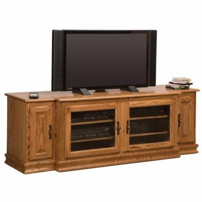 SWE-74 No Towers Oak TV Stand