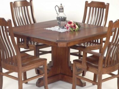 Santa Rosa Dining Collection Square Pedestal Table
