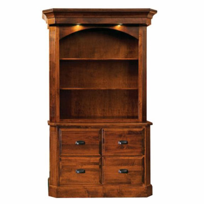LA2033/LA2034 Saturn File Cabinet with Hutch