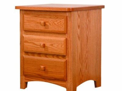 Classic Shaker Bedroom Suite 3 Drawer Nightstand