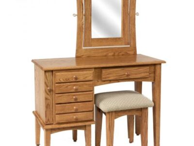 #621 42" Shaker Jewelry Dressing Table / Vanities