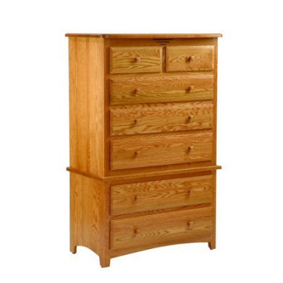Classic Shaker Bedroom Suite Chest on Chest