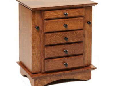 #320 20" Quarter Sawn White Oak Shaker Dresser Top Cabinet.