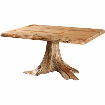 Single Stump Rustic Table