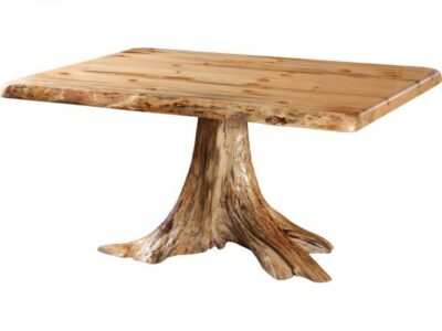 Single Stump Rustic Table