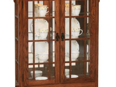 Small Mission Curio Cabinet 2061