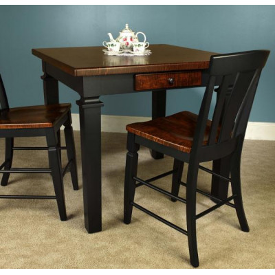 Soft Curly Maple Pub Set 4500 Pub Table