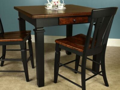 Soft Curly Maple Pub Set 4500 Pub Table