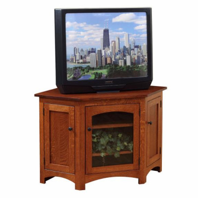 MS-46731-C Corner TV Stand