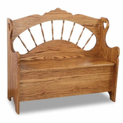 AJW30424 Sunrise Spindle Bench Seat