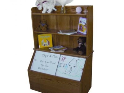 Toy Box with Bookshelf
