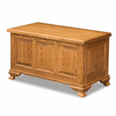 AJW70938 Triple Raised Panel Blanket Chest