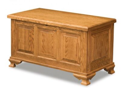 AJW70938 Triple Raised Panel Blanket Chest