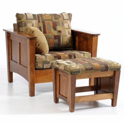 5002 Urban Shaker Chair and Ottoman