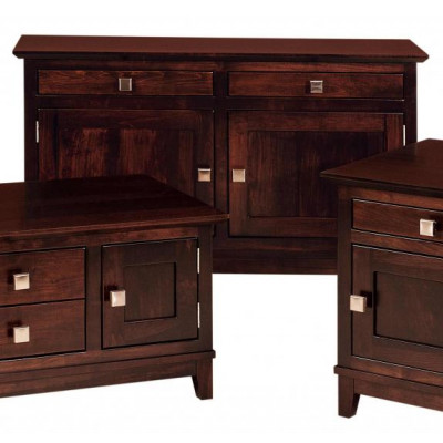 Venice Coffee and End Tables Sofa Cabinet