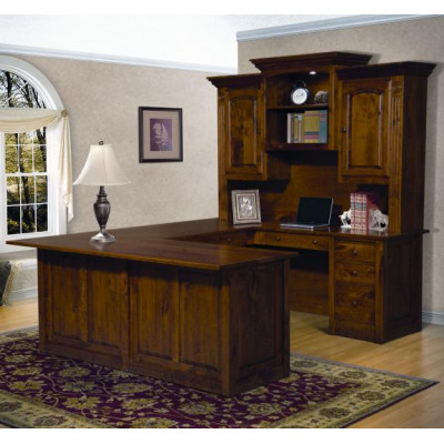 FVD-9678UHT-VS Victorian 4 Piece Desk
