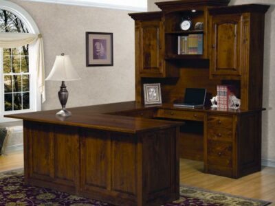 FVD-9678UHT-VS Victorian 4 Piece Desk