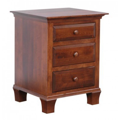 Willow 3-Drawer Nightstand