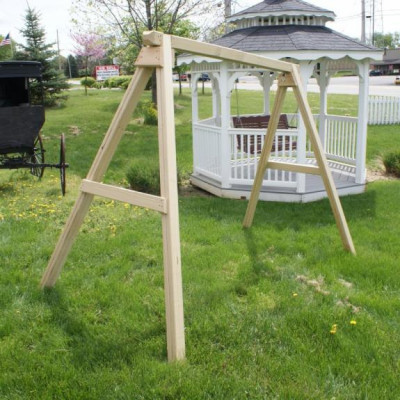 Fred's A-Frame, treated pine