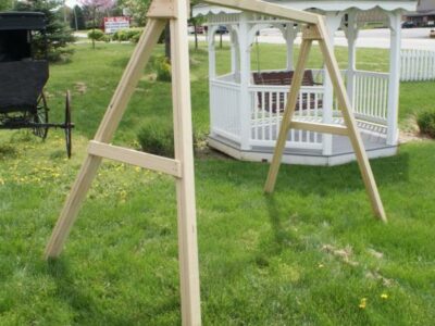 Fred's A-Frame, treated pine